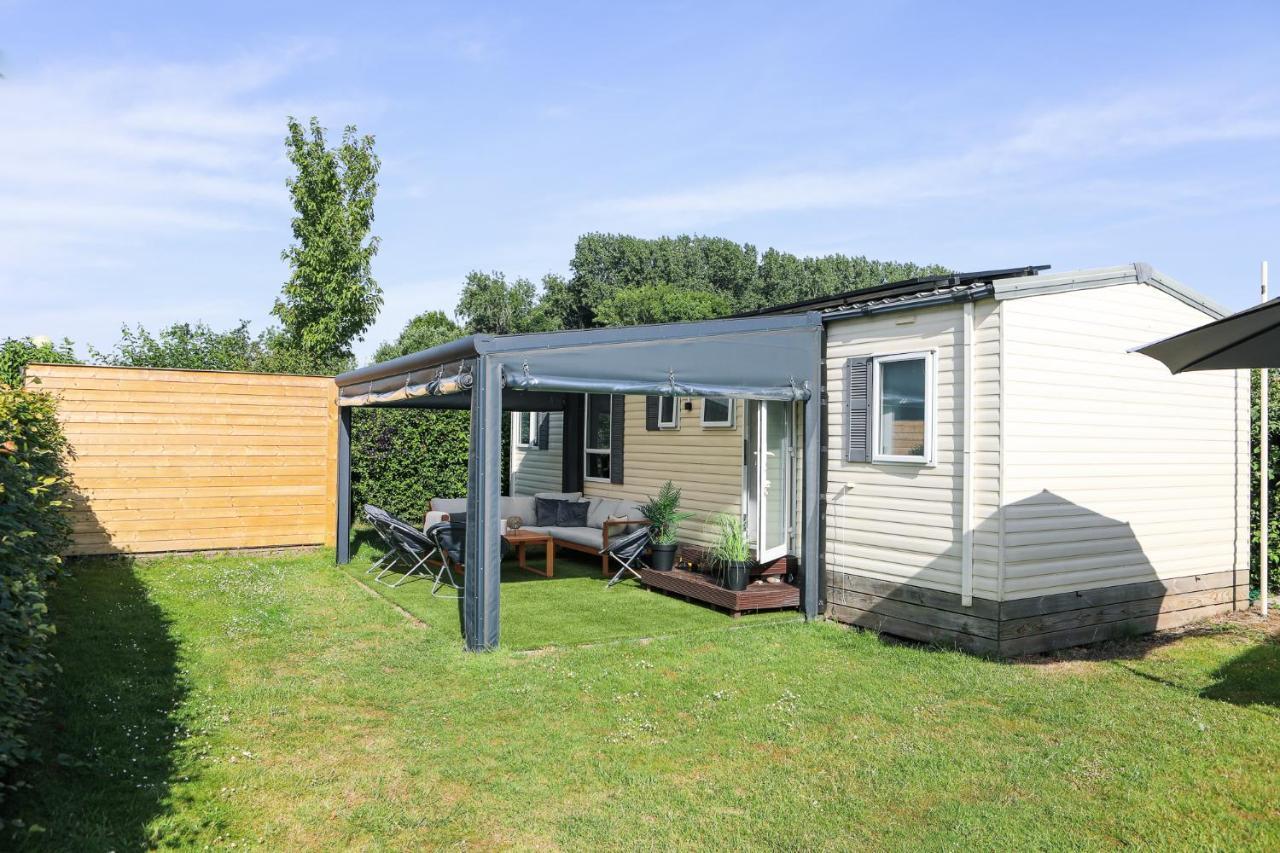 Chalet Op 5* Camping De Paardekreek Kortgene Dış mekan fotoğraf