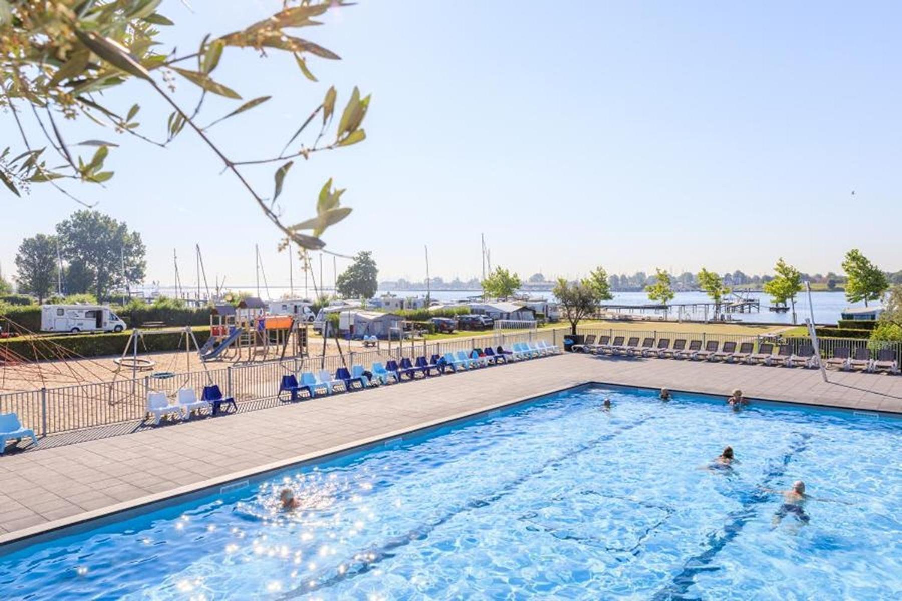 Chalet Op 5* Camping De Paardekreek Kortgene Dış mekan fotoğraf